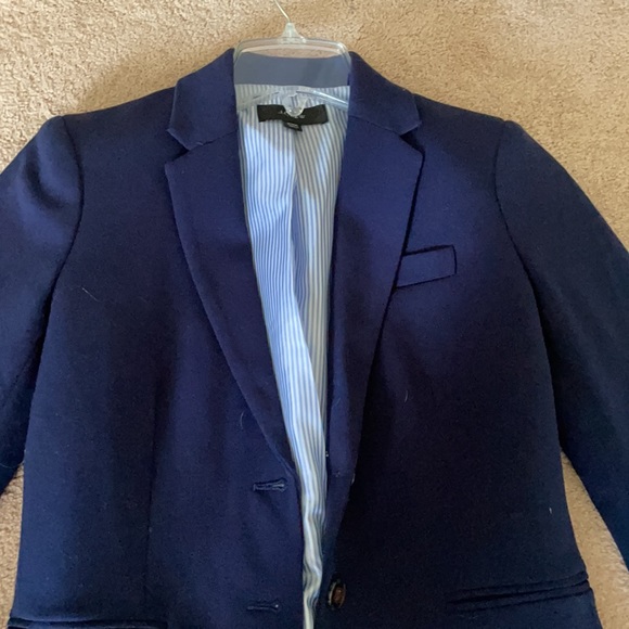 J.Crew Navy Blazer - Picture 2 of 4